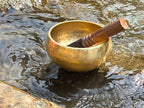 4 inch Authentic Gulpa Singing Bowl – Handcrafted Tibetan Meditation Bowl for Sound Healing & Mindfulness