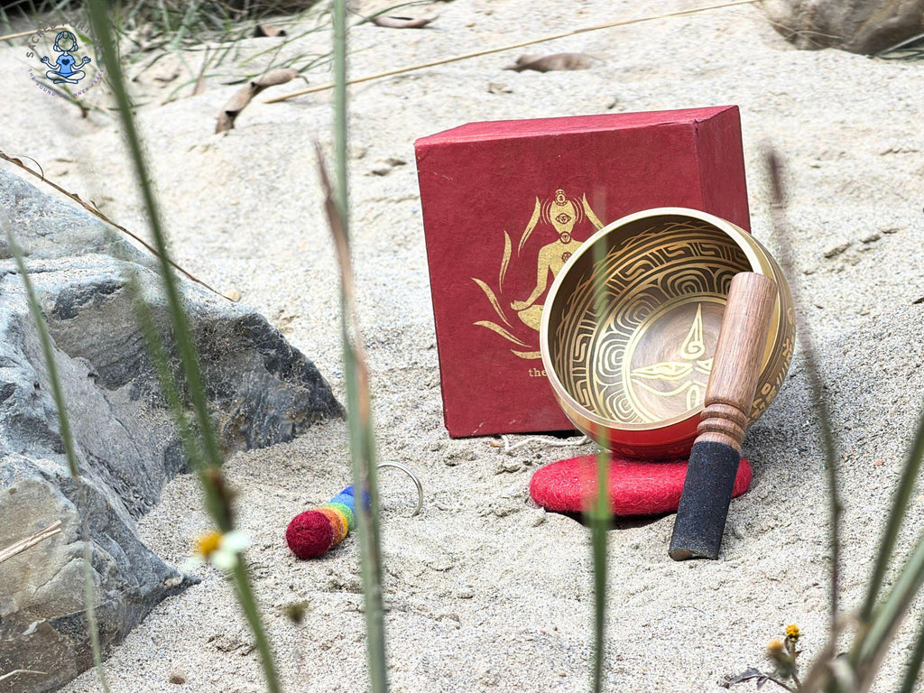 Tibetan Buddha Eye Singing Bowl – Handcrafted Meditation Bowl for Yoga, Mindfulness & Spiritual Healing